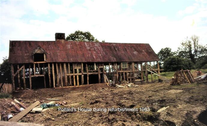Pollard's House 1983 during refurbishment