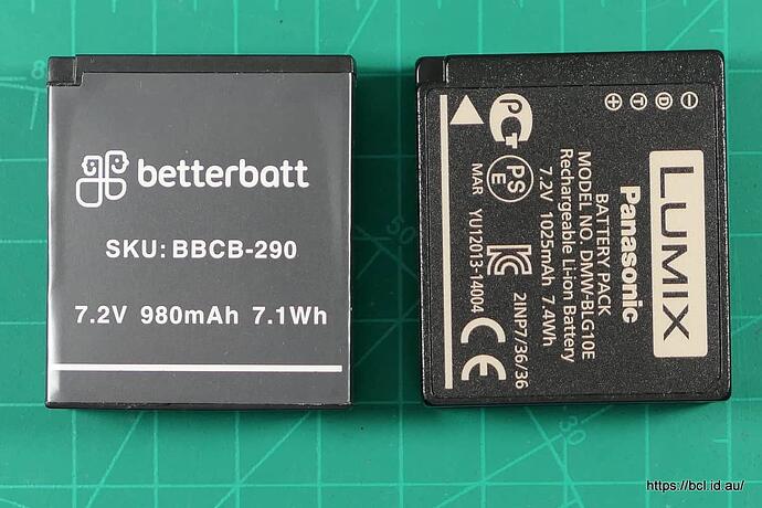 260326 001 Lumix TZ110 Batteries