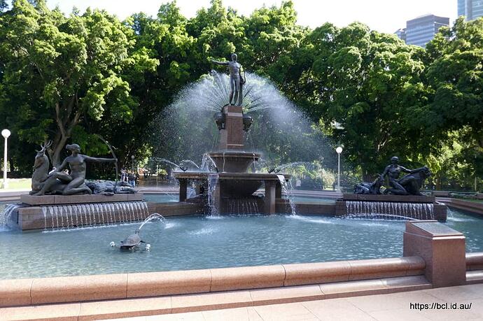 241030 023 Sydney Hyde Park Archibald Fountain