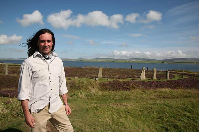 Neil at Ring of Brodgar (1)