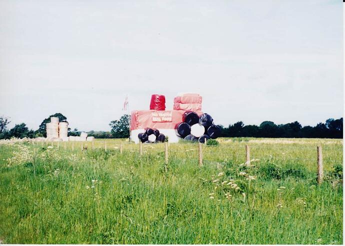 11 Hay Bale Tractor