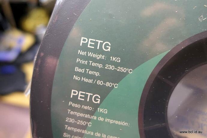 220715 005 PETG Filament