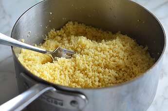 Couscous In A Pan