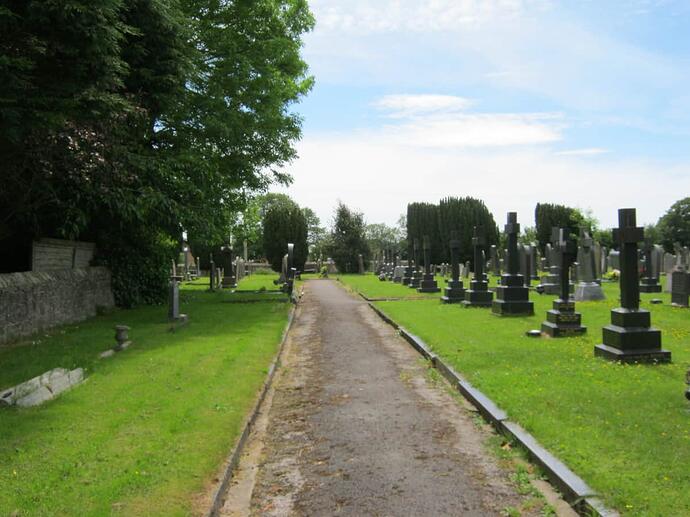 F3 Old St John's Church-Exterior-Path From Northern Exit-Tarmac