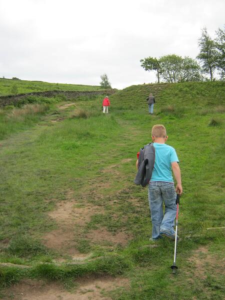 2d Path-Grassy-Stoney-Steep Incline(u)