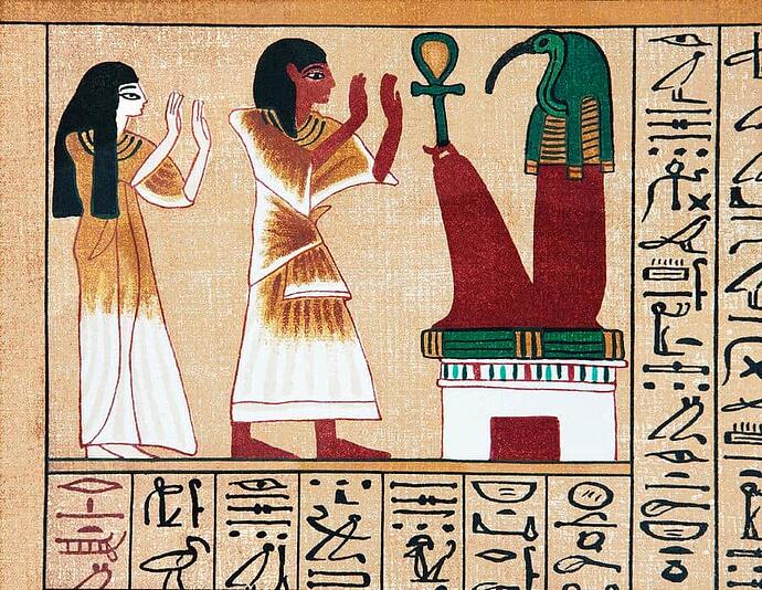 ani-and-his-wife-adoring-thoth-sheila-terryscience-photo-library