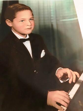 Tony at 5 yrs old - Ambassador Hotel