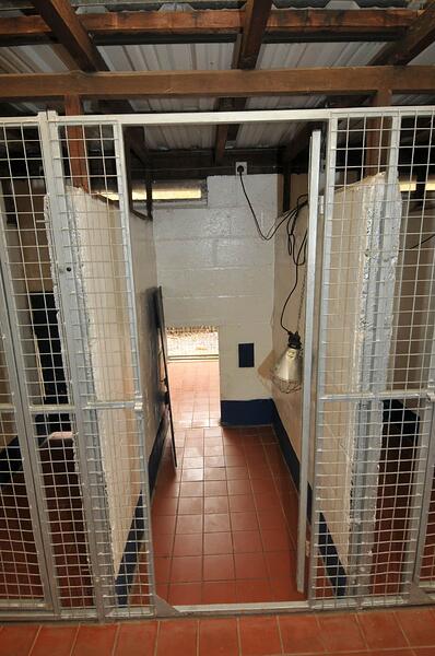kennel in left block