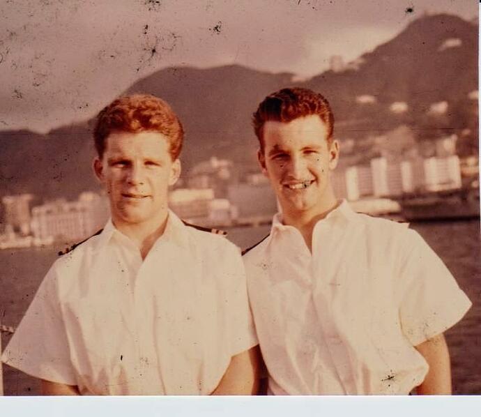 Freezer Geezers--Tug and Dave--Retainer Hong Kong--1964.