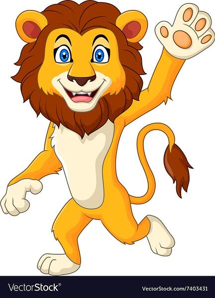 cartoon-funny-lion-waving-hand-vector-7403431