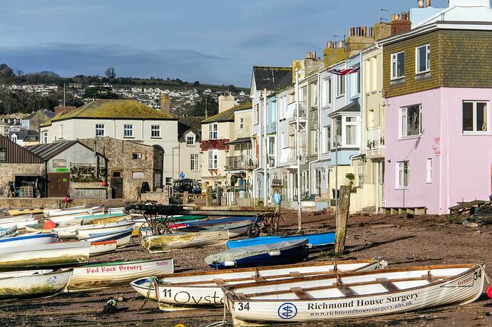 Teignmouth boats