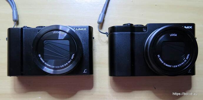 181106 002 New Panasonic Cameras LX10 and TZ110