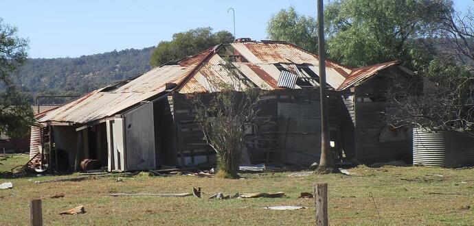 old farm house