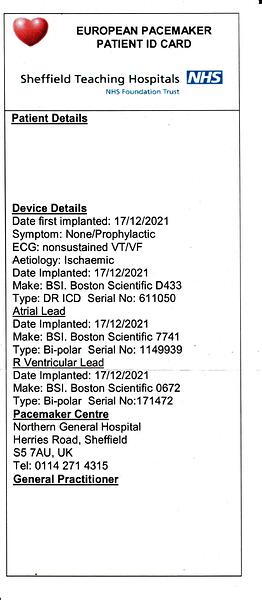 DeFibrillator Details