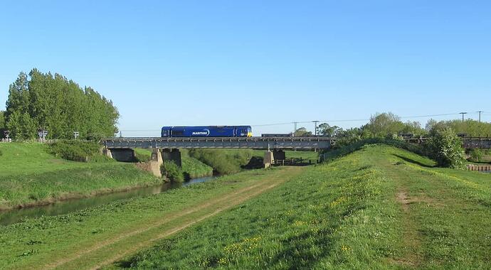 03 Train on Bridge