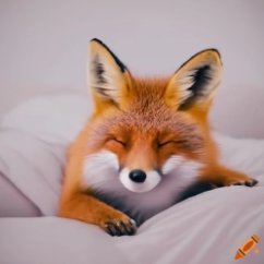 Fox asleep