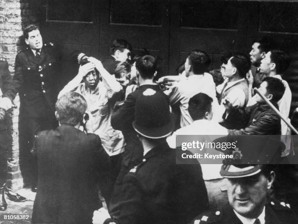 a-violent-incident-outside-the-chinese-embassy-in-portland-place-london-29th-august-1967-157723157