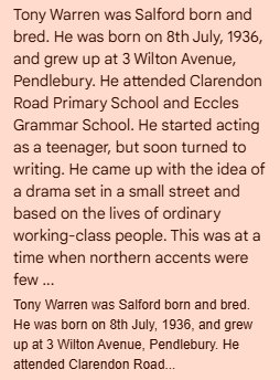Tony Warren