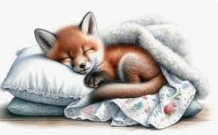 Fox in Bed