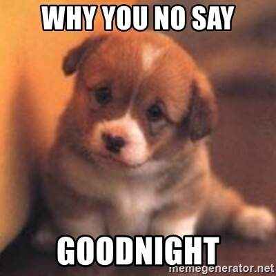 why-you-no-say-goodnight