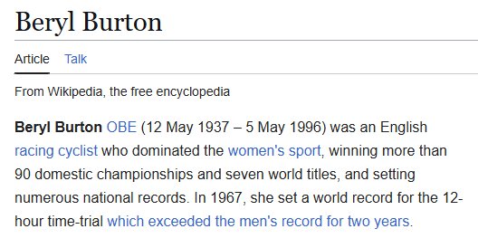 Beryl Burton