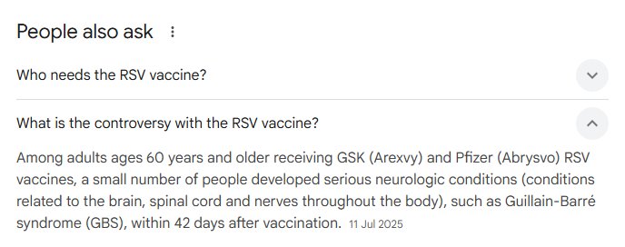 RSV vaccine